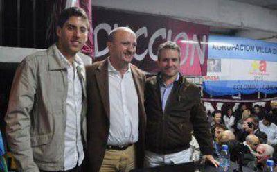 Russo y D�Alessandro presentaron a la Juventud Massista de Lan�s	
