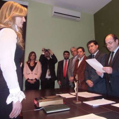 Asumieron nuevos jueces de la 1� circunscripci�n judicial