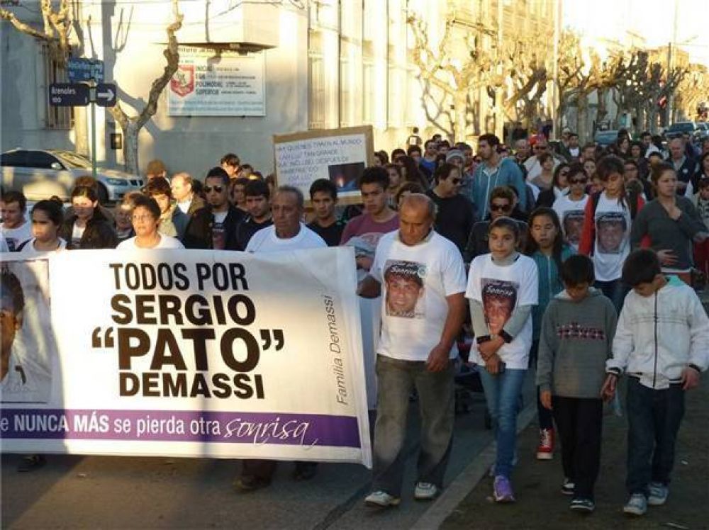 Nueva marcha en reclamo de justicia por la muerte del �Pato� Demassi