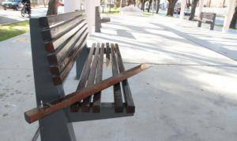 Da�aron un paseo a 7 d�as de inaugurado