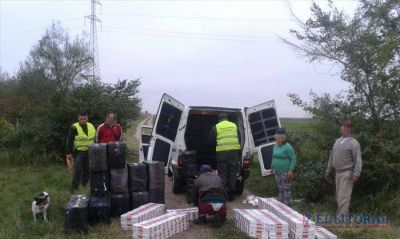 Gendarmer�a decomis� m�s de 1500 cartones de cigarrillos