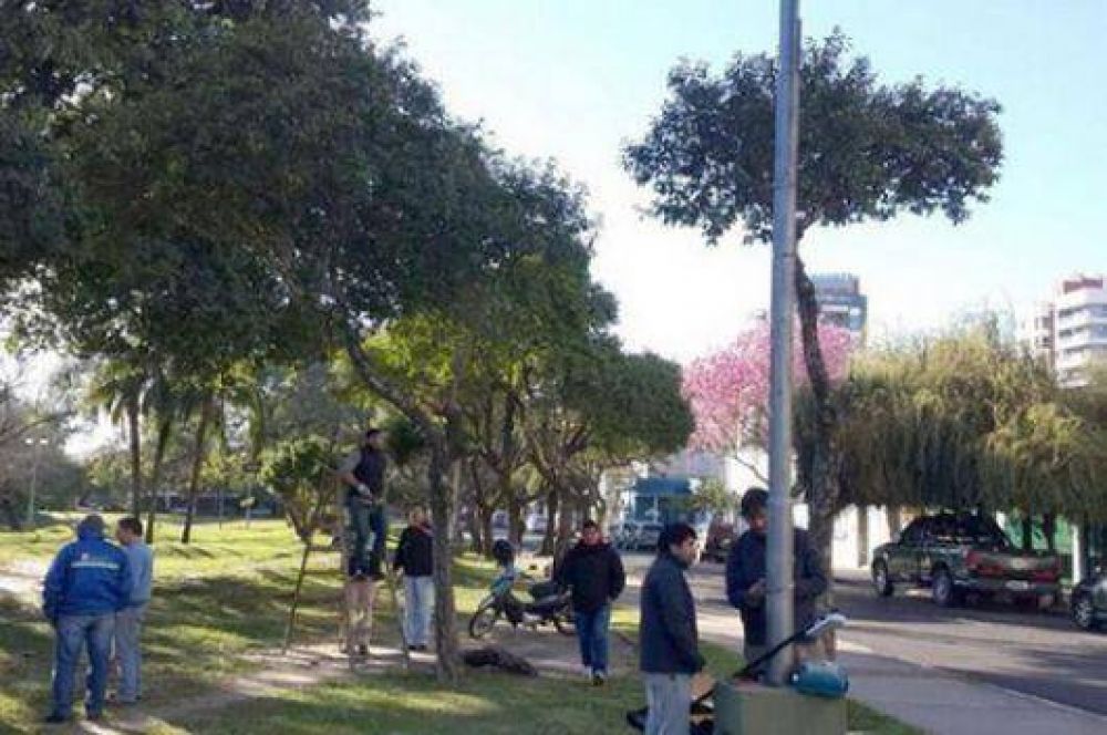 Para mayor seguridad extienden la instalaci�n de c�maras a los barrios