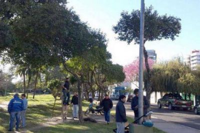 Para mayor seguridad extienden la instalaci�n de c�maras a los barrios