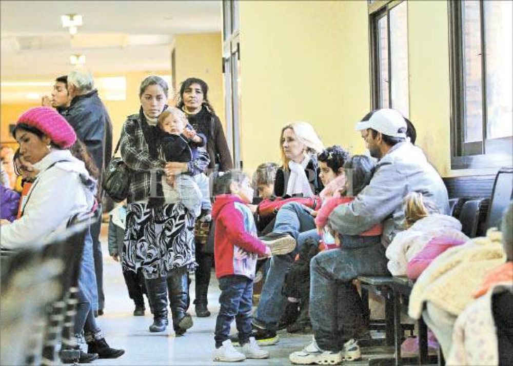 Con el fr�o, aumentaron los casos de gripe y las infecciones respiratorias