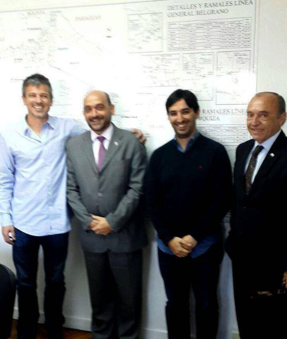 La provincia trabaja para optimizar el funcionamiento de Belgrano Carga