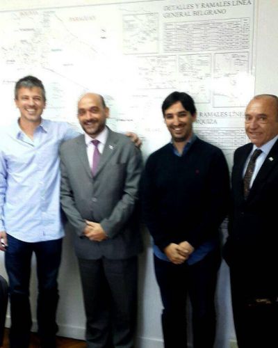 La provincia trabaja para optimizar el funcionamiento de Belgrano Carga