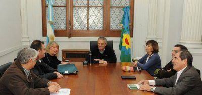 Jos� Eseverri recibi� a la Presidenta de la C�mara de Diputados de San Luis