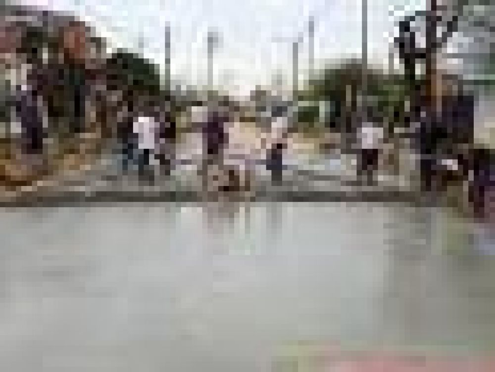 Asfalto en la Calle Bolivia