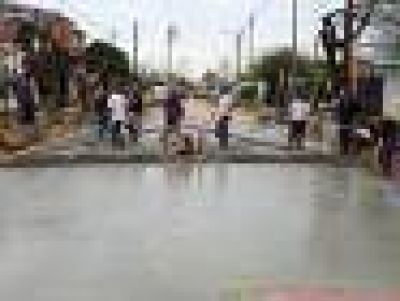 Asfalto en la Calle Bolivia