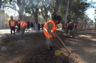 �Los trabajos en el parque San Mart�n mejorar�n la vida de este pulm�n de la ciudad�