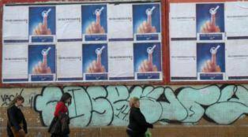 Afiches por el voto electr�nico