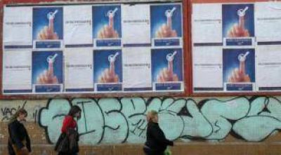 Afiches por el voto electr�nico