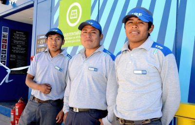 Urtubey y Galuccio inauguraron una boca de expendio de combustible de YPF en Iruya