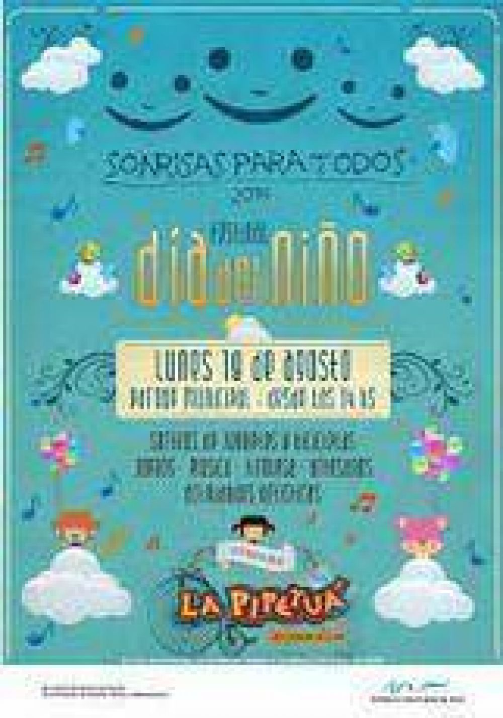 El lunes se realiza el Festival por el D�a del Ni�o �Sonrisas para Todos�