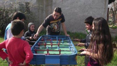 FESTEJARON EL D�A DEL NI�O EN BOSQUE GRANDE
