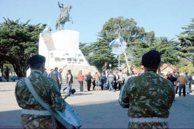 Se concret� el acto por el 164� Aniversario del fallecimiento del General Don Jos� de San Mart�n