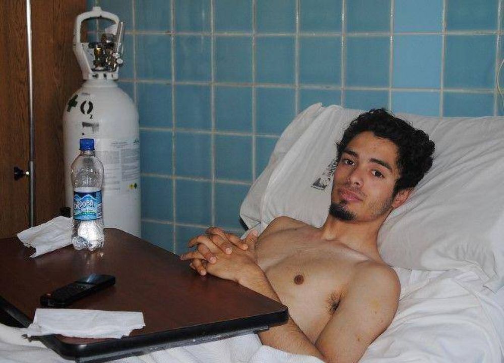 Joven baleado en Campana inici� su recuperaci�n en el INAREPS
