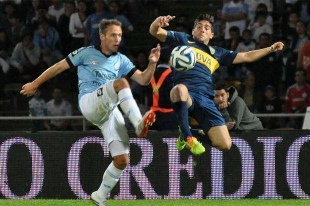 En tiempo de descuento, Gigliotti rescat� a Boca: le gan� a Belgrano 1 a 0