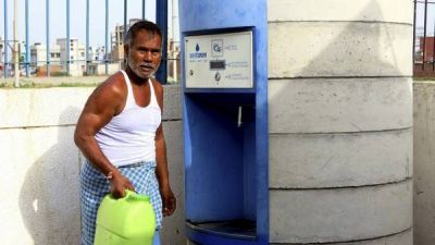 Cajeros autom�ticos de agua en la India contra la escasez y la insalubridad