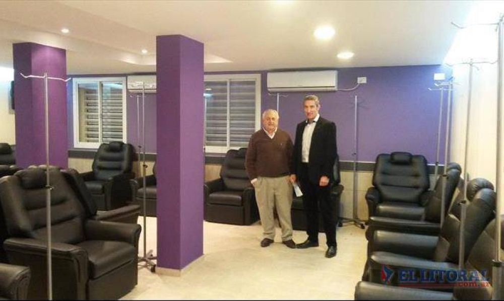 Financiaron obras de Oncolog�a con fondos del arancelamiento hospitalario