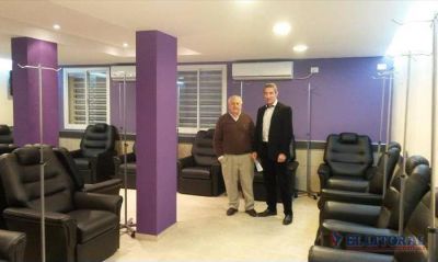 Financiaron obras de Oncolog�a con fondos del arancelamiento hospitalario