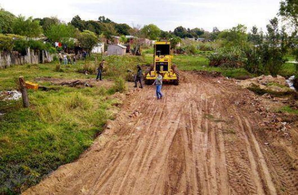 Bella Vista: avanzan las obras de infraestructura