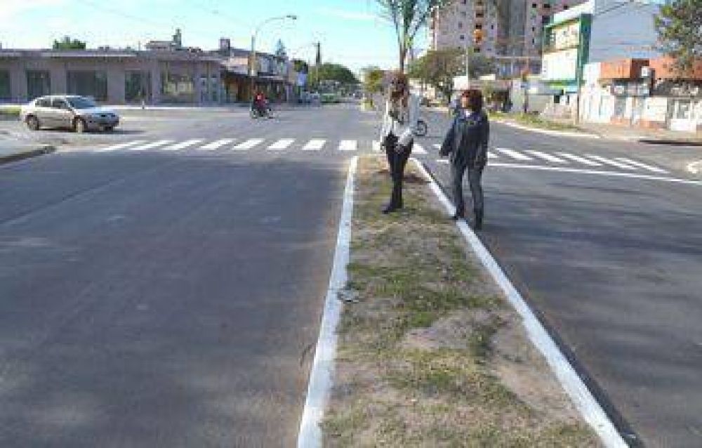 Ayala destac� la inversi�n que se realiza para recuperar la avenida 9 de Julio