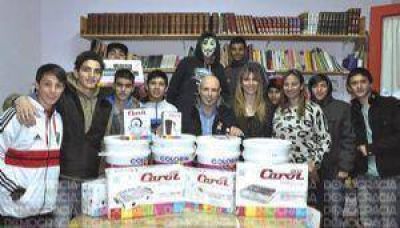 Prende y apaga colabor� con escuela de Jun�n