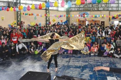 Los hijos de Polic�as festejaron el D�a del Ni�o con muchas sorpresas