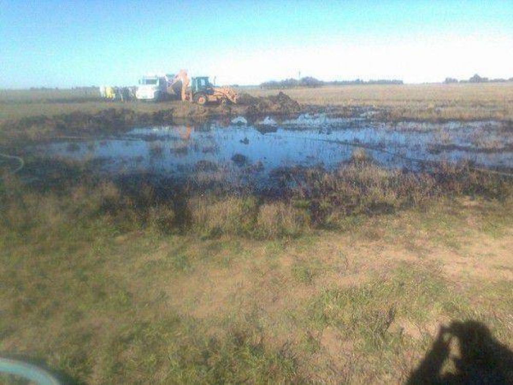Derrame de petrleo en Mdanos: el suelo afectado se puede remediar