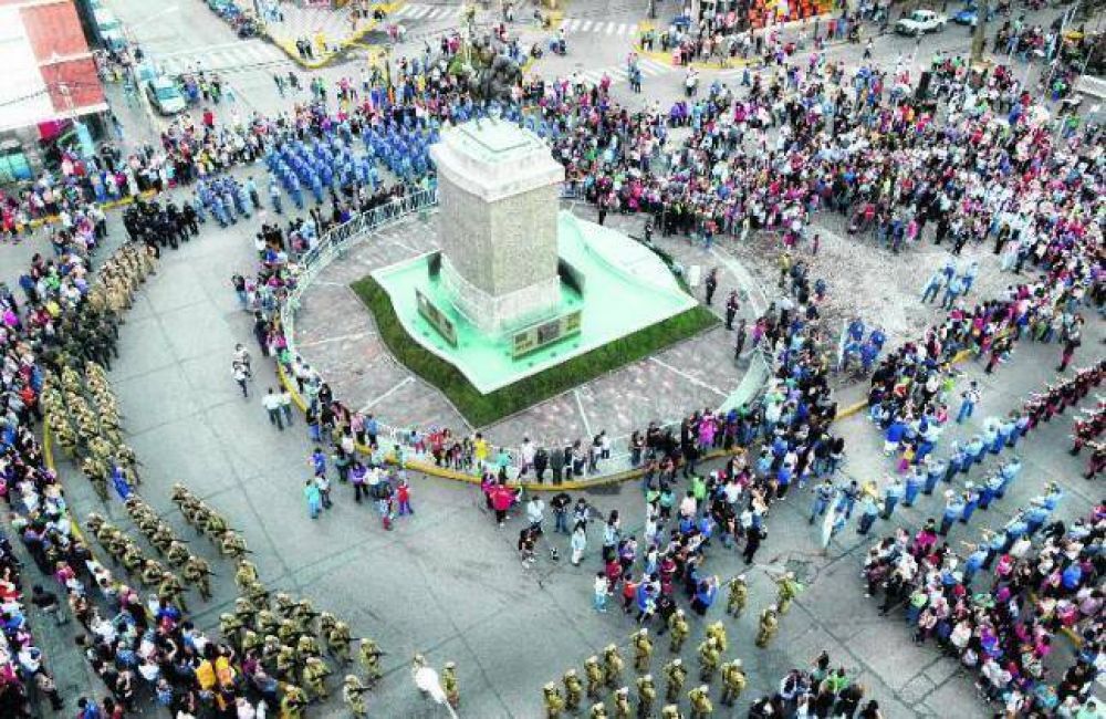 Se reinauguró el Monumento a San Martín