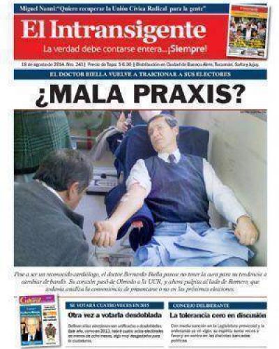 Mala Praxis: Bernardo Biella vuelve a traicionar a sus electores