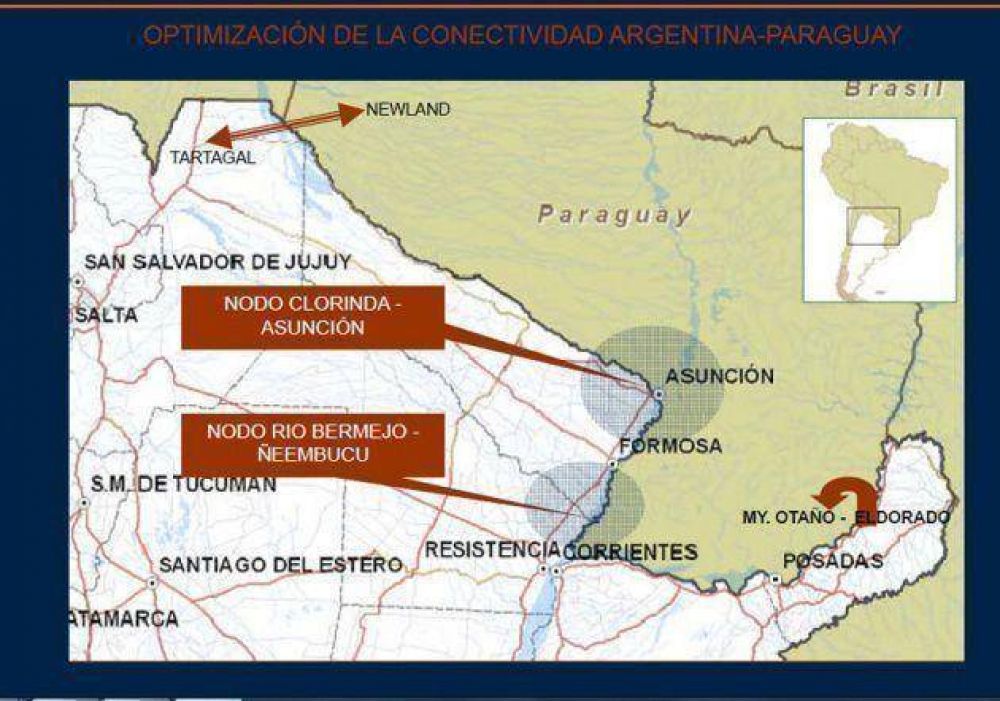 Consultores uruguayos que elaboran estudio para el puente con eembuc llegan a la provincia