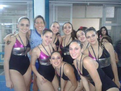 Marplatenses campeonas nacionales de nado sincronizado