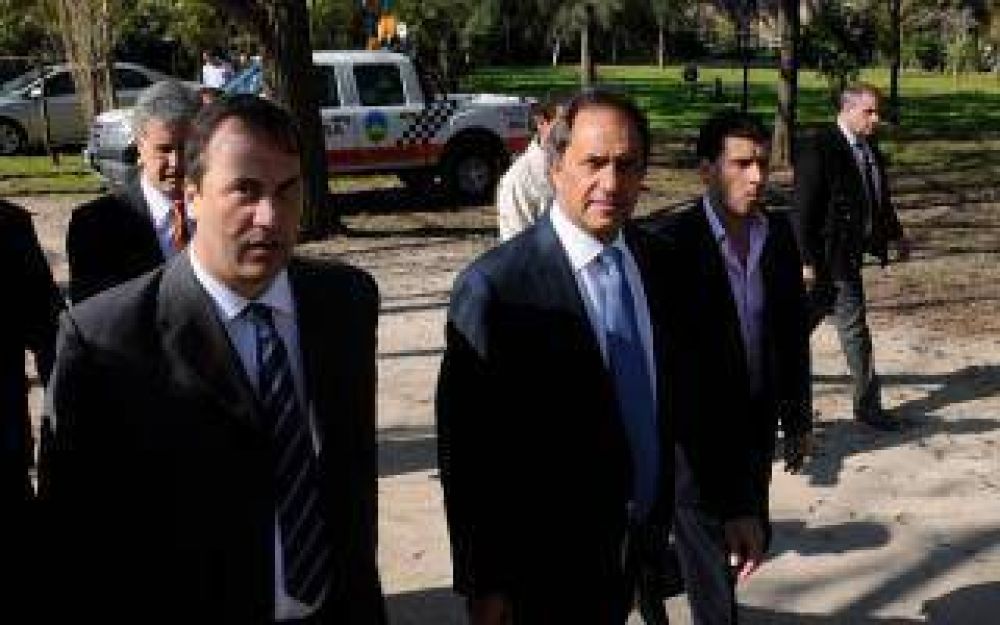 General Rodrguez: Scioli record a Mastellone, dueo de La Serensima
