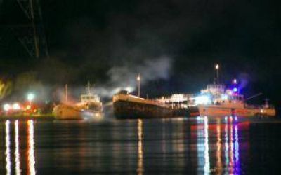 Explot� un barco en Z�rate: 2 muertos y decenas de heridos