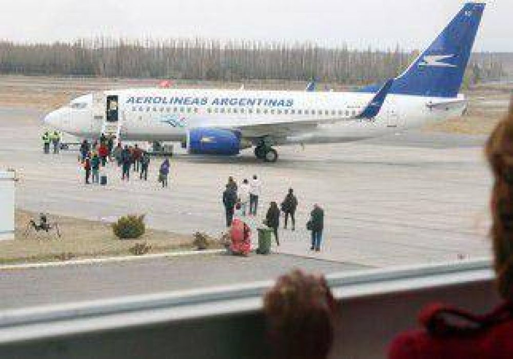Subi� un 65% la cantidad de pasajeros en el aeropuerto 