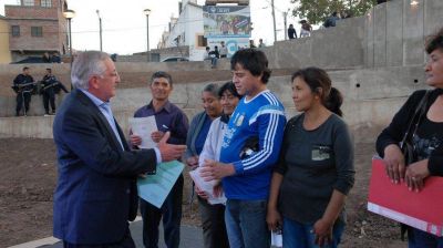 Inauguraron parque en Alto Comedero