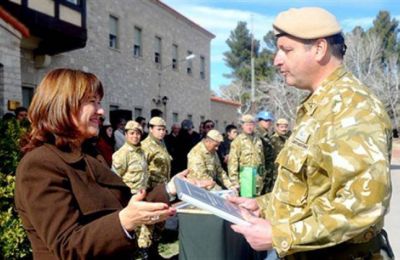 Pechen destac� la ayuda del Ej�rcito en desastres naturales