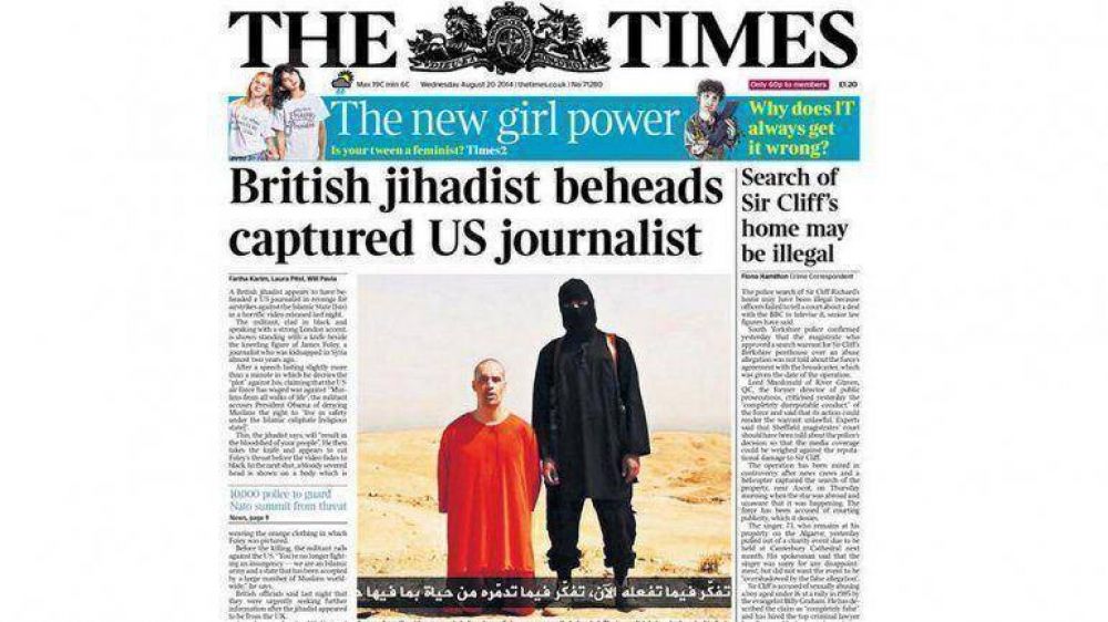 El yihadista del Estado Isl�mico que decapit� al periodista estadounidense es brit�nico