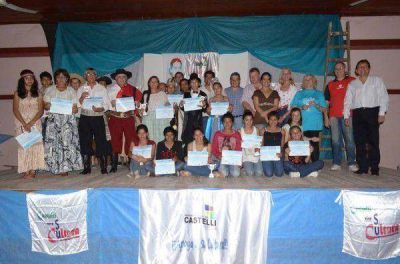 Se realiz� en Castelli la etapa zonal de los Juegos Culturales Evita