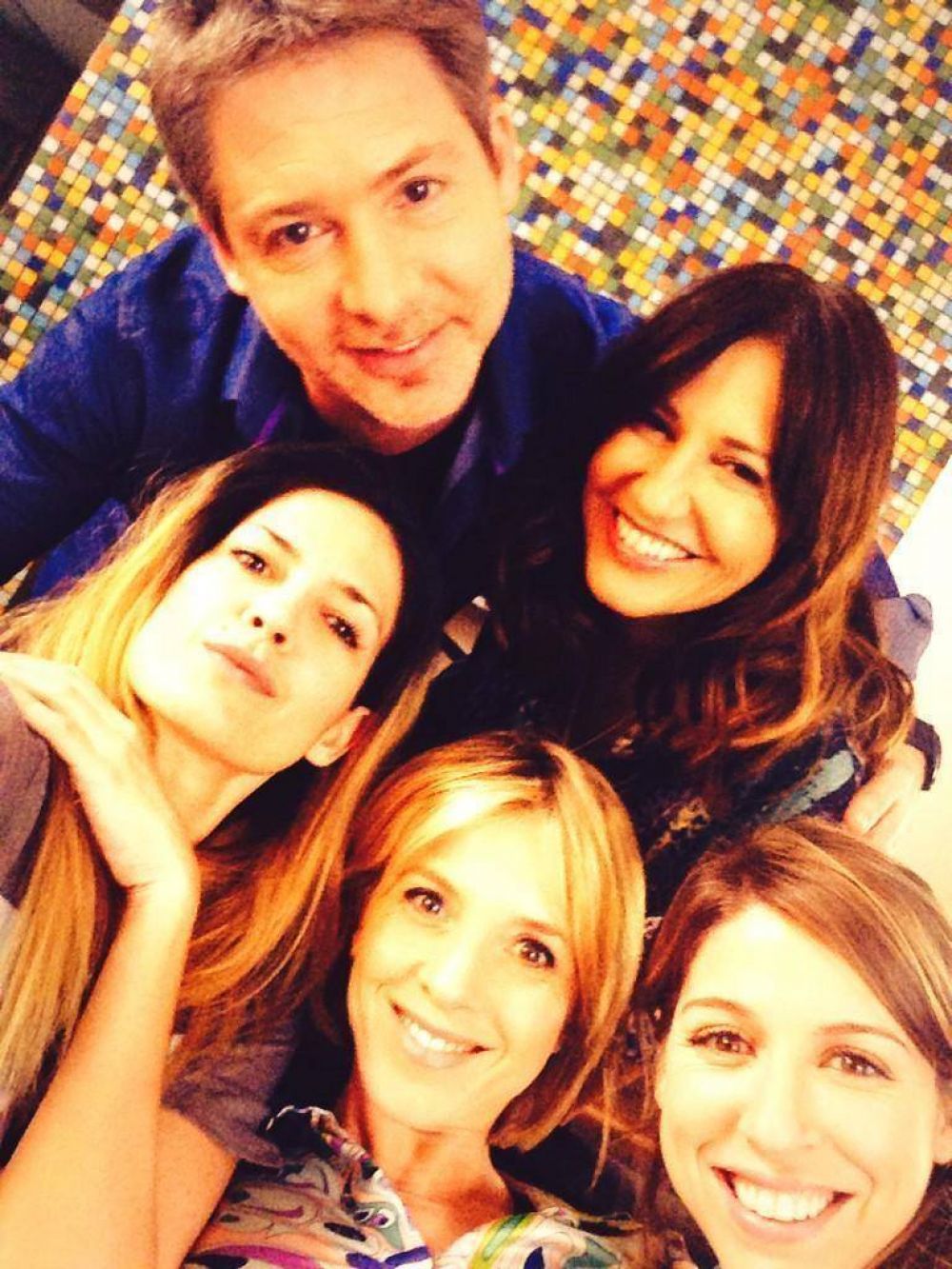 La selfie de Adri�n Suar y las 
