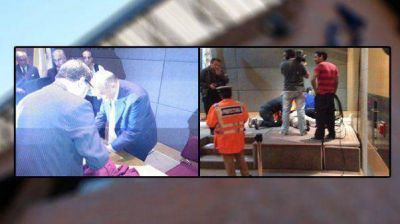 Domingo Cavallo reapareci� y fue agredido por militantes de Quebracho