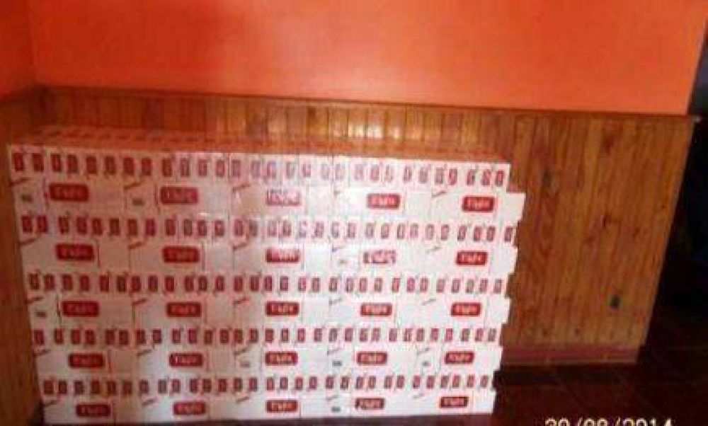Secuestran 300 gruesas de cigarrillo en la ruta Nacional N� 14