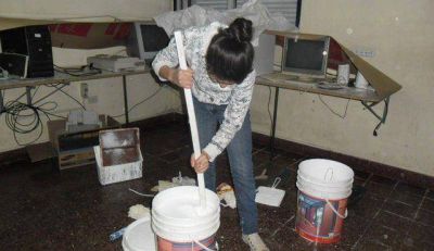 La Juventud Radical trabaj� en la Escuela N� 14