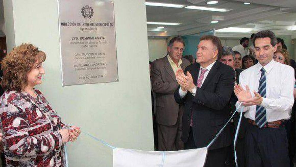 Inauguraron la �Agencia Norte� de la Direcci�n de Ingresos Municipales