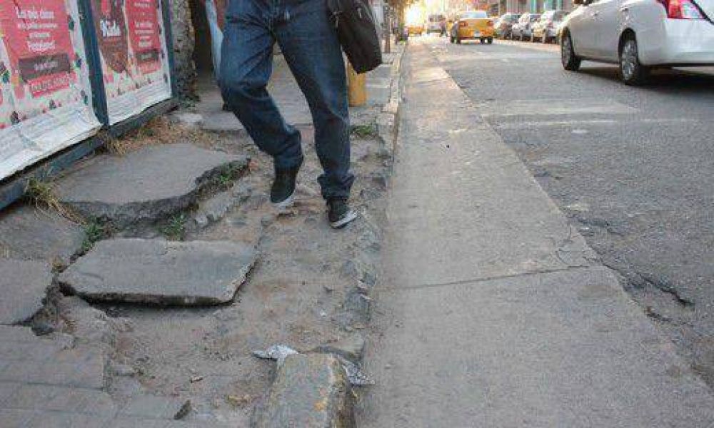 Proponen declarar la emergencia de accesibilidad en el �rea central de la Ciudad