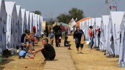 Hay al menos 415.800 desplazados por el conflicto en el este de Ucrania