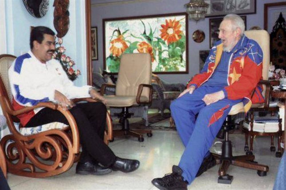 Fidel Castro recibi� a Nicol�s Maduro en Cuba