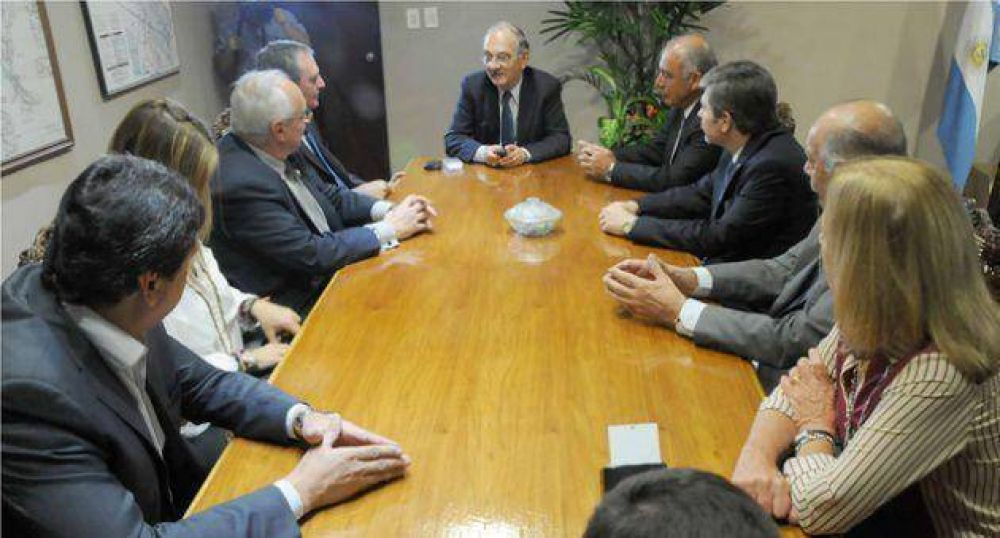 Bacileff Ivanoff recibi� a integrantes del Consejo de la Magistratura de la Naci�n